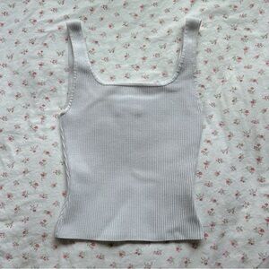 Babaton contour sculpt ribbed tank top